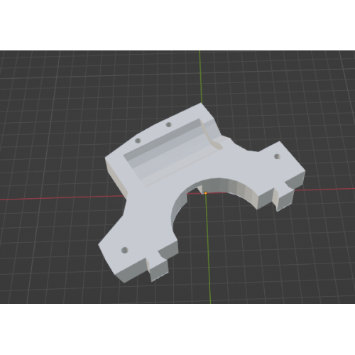 InMoov Robot Mid Stomach _ Bot Cap Right in fill 15%