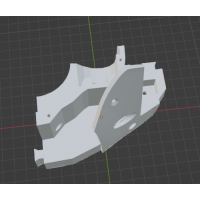 InMoov Robot Mid Stomach _ Bot Front Right in fill 90%