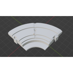 InMoov Robot Top Stomach _ Disk Extern in fill 15%