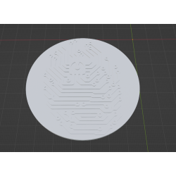 InMoov Robot Top Stomach _ Disk Intern in fill 15%