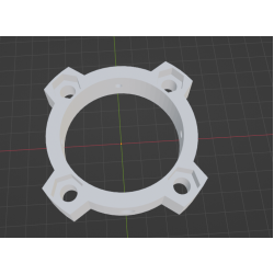 InMoov Robot Top Stomach _ Stomach gear Attach in fill 15%