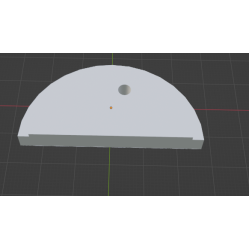 InMoov Robot Legs Thigh _ Thigh High Blocker Right in fill 15%