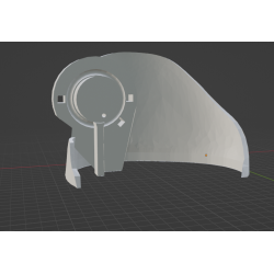 InMoov Robot Legs Thigh _ Thigh High Temp in fill 15%