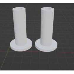 InMoov Robot Legs Knee _ Knee Bolts in fill 15%