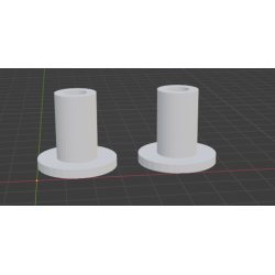 InMoov Robot Legs Knee _ Knee Small Bolts in fill 15%