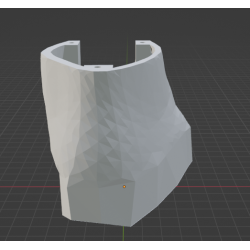 InMoov Robot Legs Ankle _ Back Foot in fill 15%