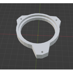 InMoov Robot Legs Ankle _ Holder in fill 15%