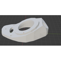 InMoov Robot Legs Ankle _ Ankle Base in fill 15%