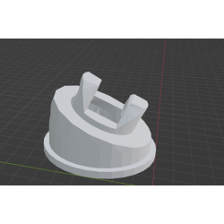 InMoov Robot Legs Ankle _ Ankle Down in fill 15%