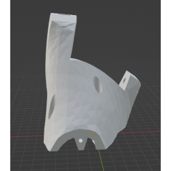 InMoov Robot Legs Ankle _ Middle Foot in fill 15%