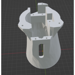 InMoov Robot Legs Ankle _ Ankle part in fill 15%