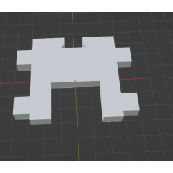 InMoov Robot Torso Chest Low  in fill 15%