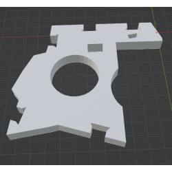 InMoov Robot Torso _ Hom Low Back in fill 15%