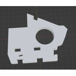 InMoov Robot Torso _ Hom Low Front  in fill 15%