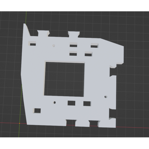 InMoov Robot Torso _ Kinect Side Back in fill 15%