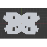 InMoov Robot Torso _ Sternum in fill 90% InMoov Robot Torso _ Sternum in fill 90%