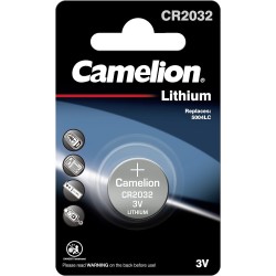 CR2032 بطارية ليثيوم معدنية مستديرة كاميليون 3  فو لت