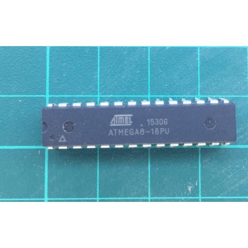 ATmega8-16PU (Atmel 8 Bit Micro-controller)