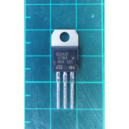 BD243C 100V 65W 6A NPN Bipolar Transistor