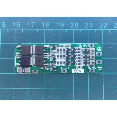 BMS 3S (20A)وحدة حماية شاحن بطارية ليثيوم