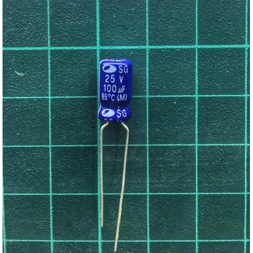 Capacitor 100uF 25V