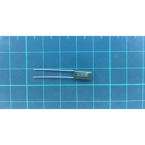 Ceramic Capacitor 2nF 630V ±10% (Through-Hole)(2j202k)