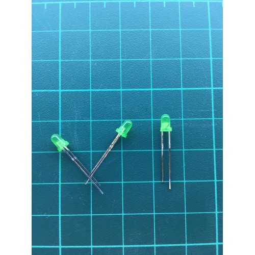 Green LED 3mm