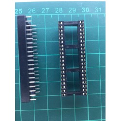 IC Socket R20+20 - Machine Tooled Base 40 pin
