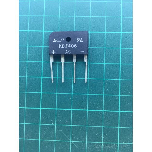 KBJ408  4A 800V Bridge Rectifier