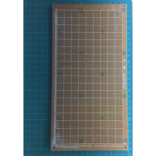 PCB Prototype Board Dotted  Line  Center Splitted  Breadboard 15x25cm