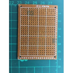 PCB Prototype Board Dotted  Line  Center Splitted  Breadboard 5x7cm