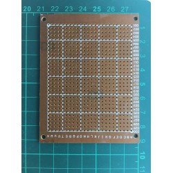 PCB Prototype Board Dotted  Line  Center Splitted  Breadboard 9x7cm
