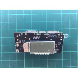 Power Bank Module With LCD Dual USB 5V 1A 2.1A And 18650 Lithium Battery Charger