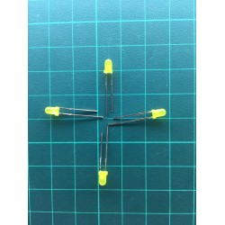 Yellow LED 3mm