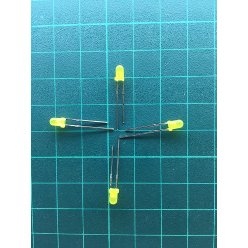 Yellow LED 3mm